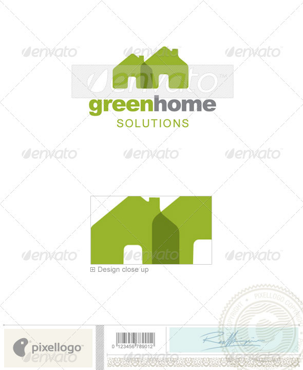 Home & Office Logo - 2216 - Vector Abstract