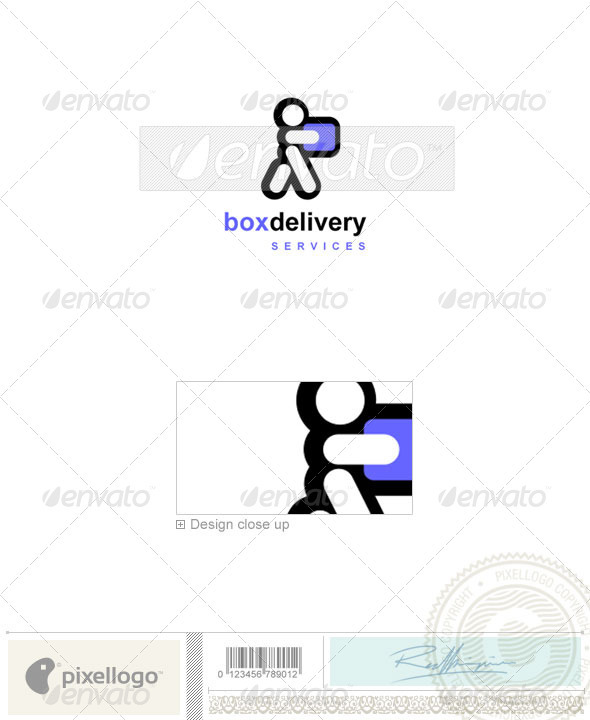 Transportation Logo - 677 - Vector Abstract