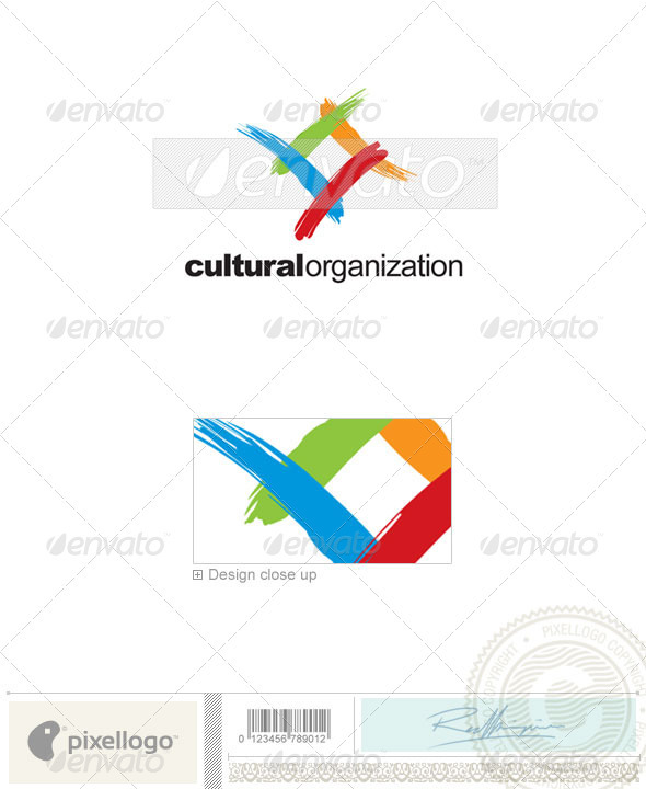 Print & Design Logo - 223 - Vector Abstract