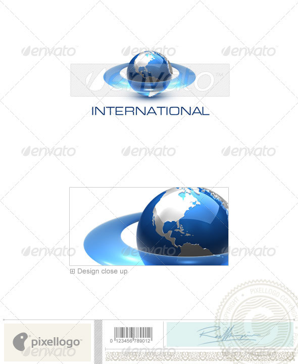 Communications Logo - 3D-248 - 3d Abstract