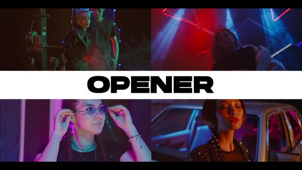 Creative Opener Openers template preview