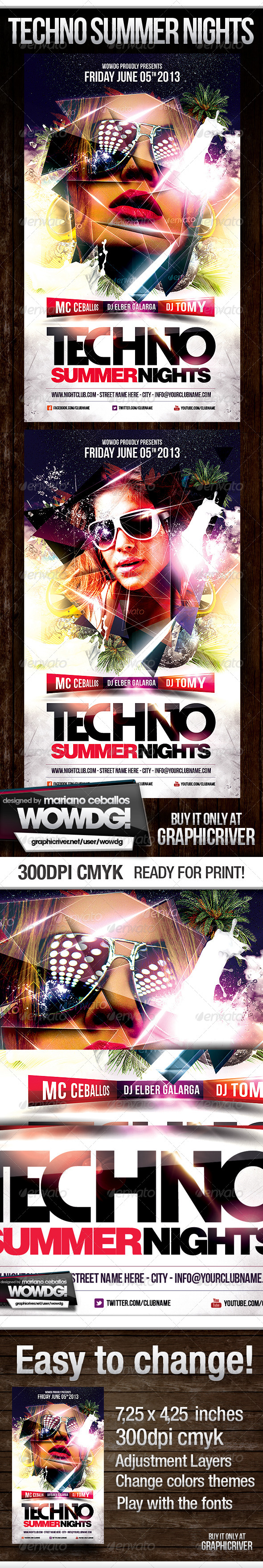 Techno Summer Party - Clubs & Parties Events