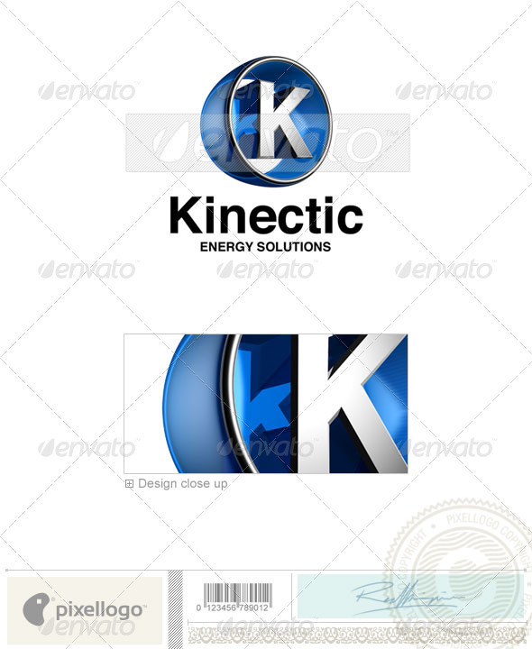K Logo - 3D-438-K - Letters Logo Templates
