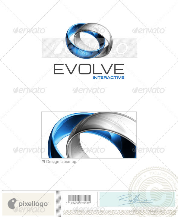 Technology Logo - 3D-399 - 3d Abstract