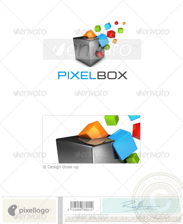 Print & Design Logo - 3D-373 - 3d Abstract