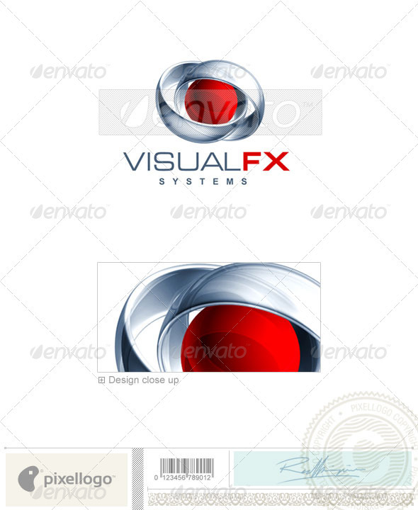 Technology Logo - 3D-388 - 3d Abstract