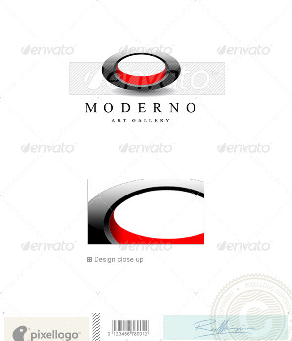 Print & Design Logo - 1306 - Vector Abstract