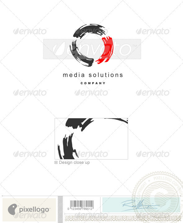 Print & Design Logo - 510 - Vector Abstract