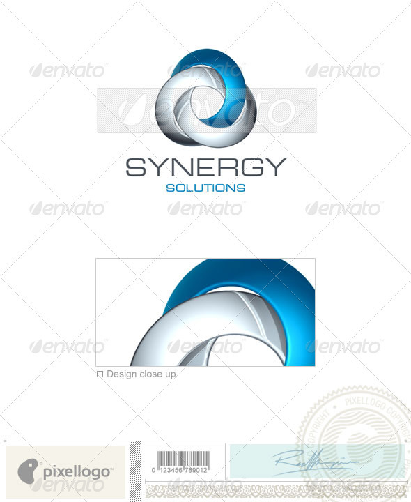 Technology Logo - 3D-396 - 3d Abstract