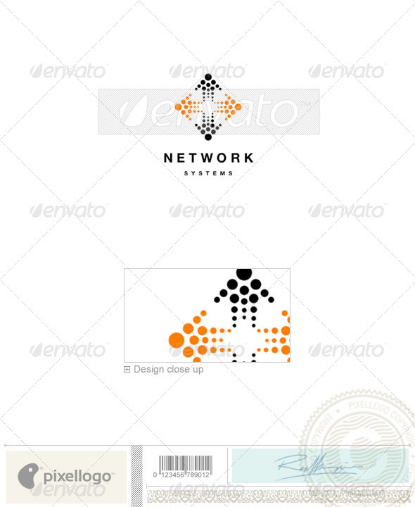 Technology Logo - 672 - Vector Abstract