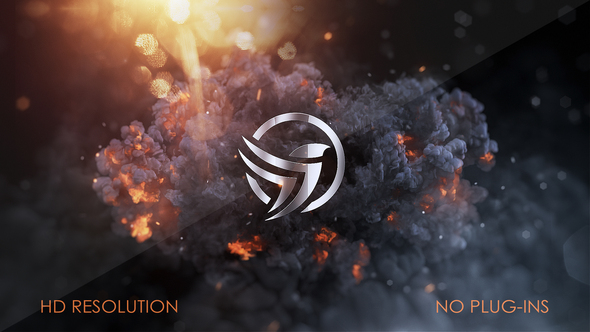 Explosive Intro Premiere Pro template preview