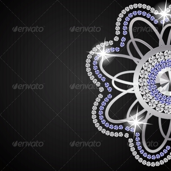 Abstract Black Diamond Vector - Backgrounds Decorative