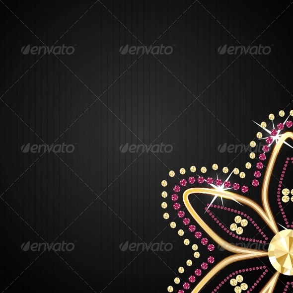 Abstract Black Diamond Vector - Backgrounds Decorative