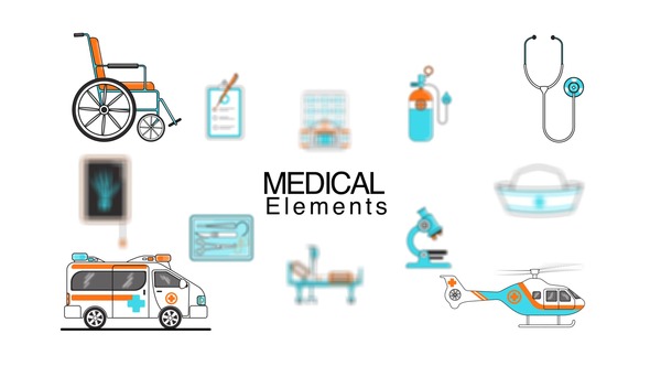 Medical Elements Elements template preview