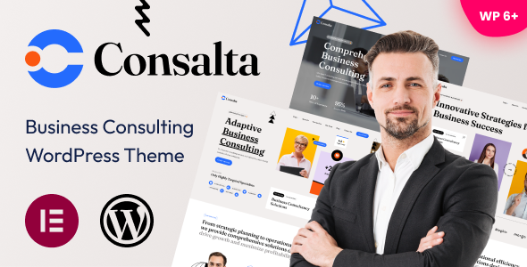 Consalta - Business Consulting WordPress Theme