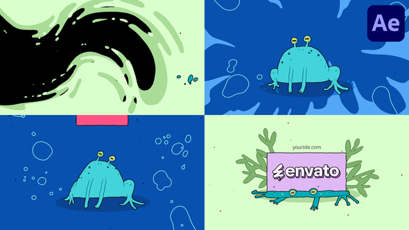 Animal Logo for After Effects Logo Stings template preview