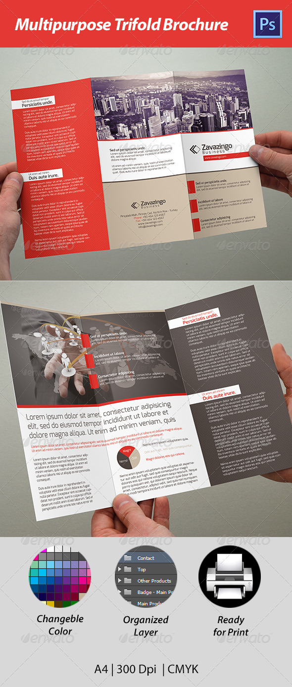 Trifold Brochure - Corporate Brochures