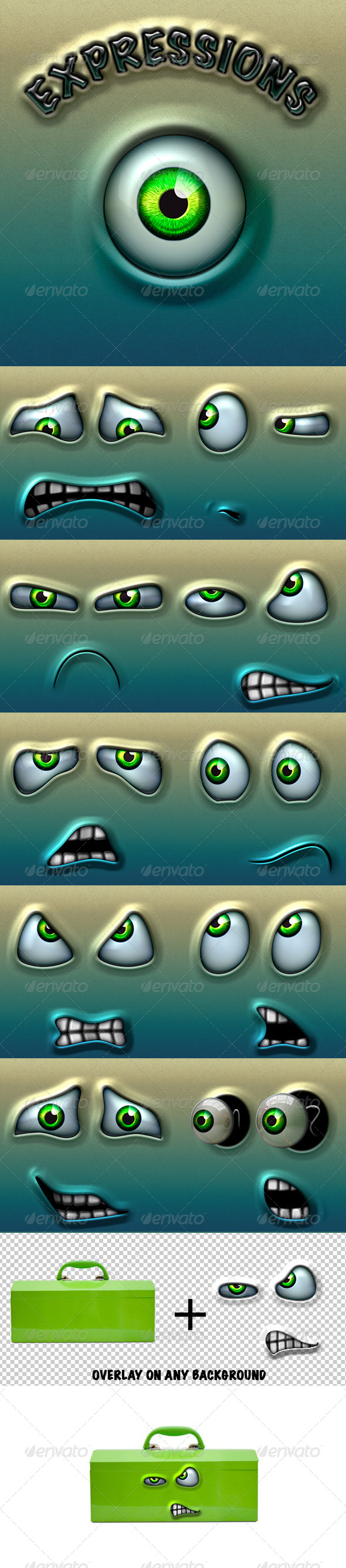 Character Expressions Pack 3 - Characters Illustrations