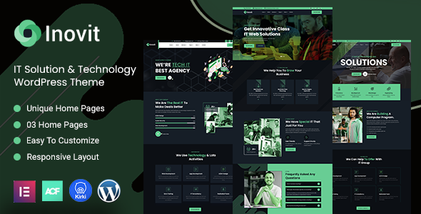 Inovit – IT Solution & Technology WordPress Theme