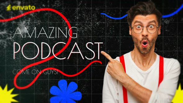 Grunge Podcast Opener Openers template preview