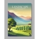 Scenic Countryside Vector Landscape 