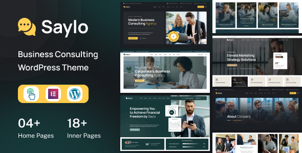 Saylo - Business Consulting WordPress Theme