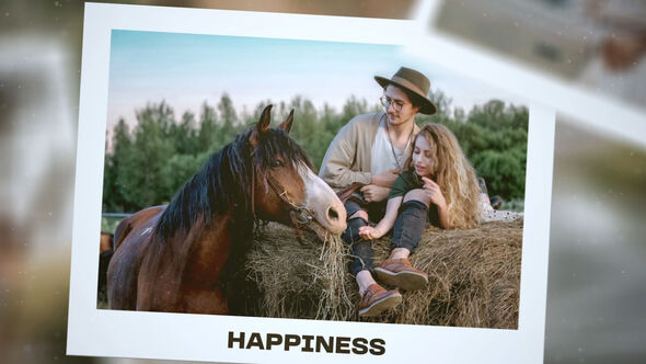 Friends Photo Slideshow Openers template preview