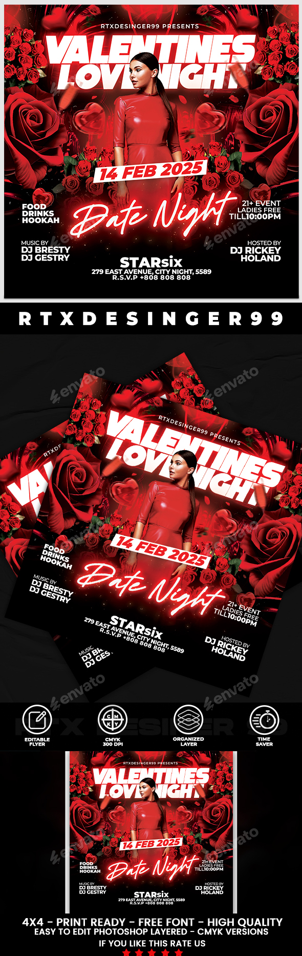 Valentines Day Flyer