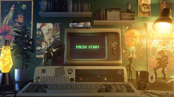 Retro Game Openers template preview