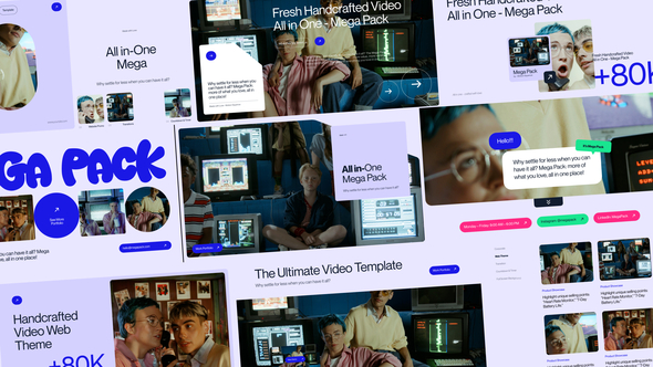 Website Promo Product Promo template preview