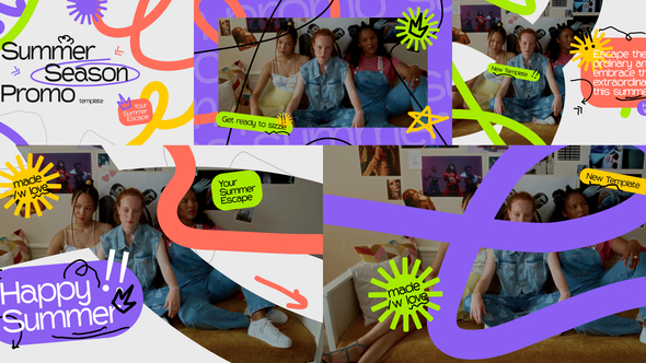 Summer Promo Openers template preview