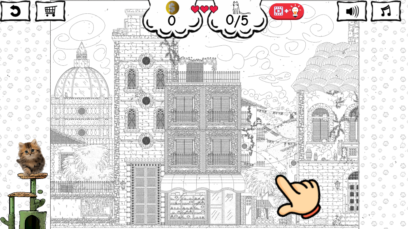 Hidden Kitty - HTML5 Game by Dominicious | CodeCanyon