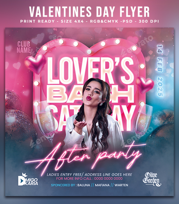 Valentines Day Flyer