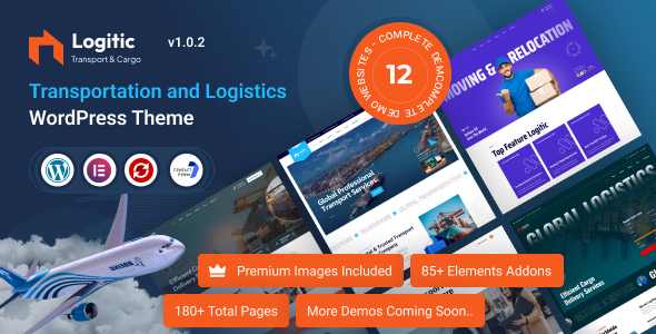 Logitic – Transportation & Logistics WordPress Theme