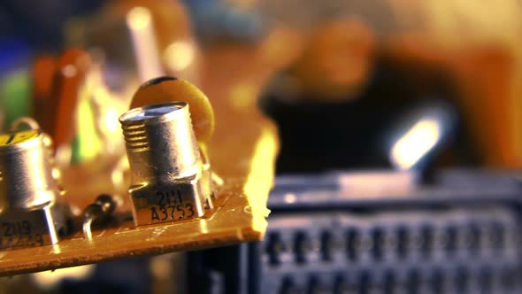 Motherboard Hardware Electronic Technology Macro View 17 alt