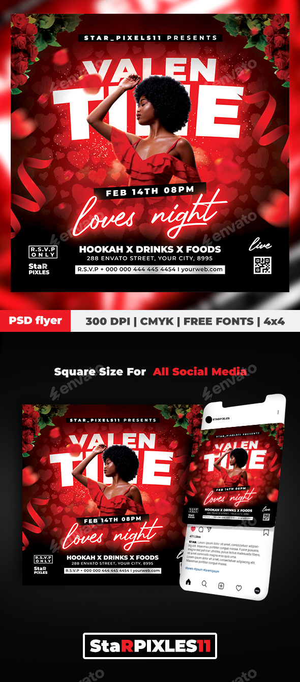 Valentines Day Flyer