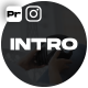 Instagram Dynamic Intro - mogrt 