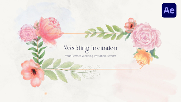 Wedding Invitation Openers template preview