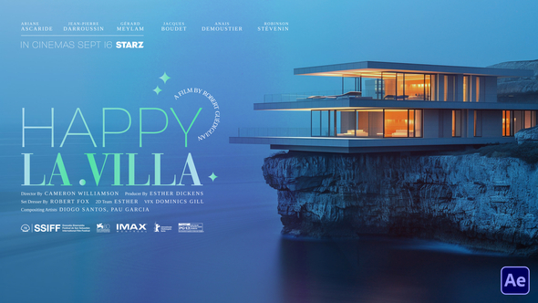 Boncha Cinematic Title Titles template preview