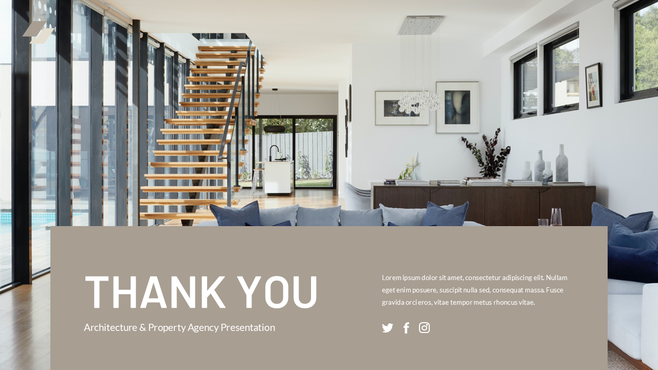 Architecture & Property Presentation Template, Presentation Templates