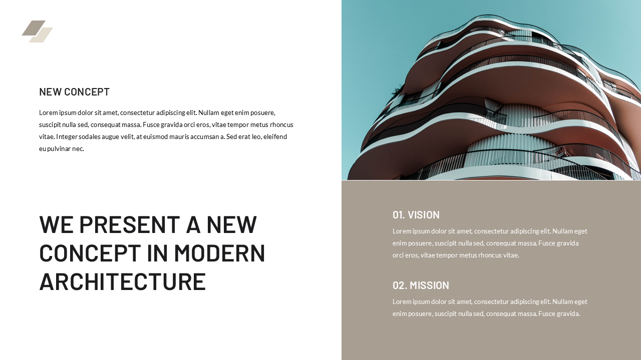 Architecture & Property Presentation Template, Presentation Templates