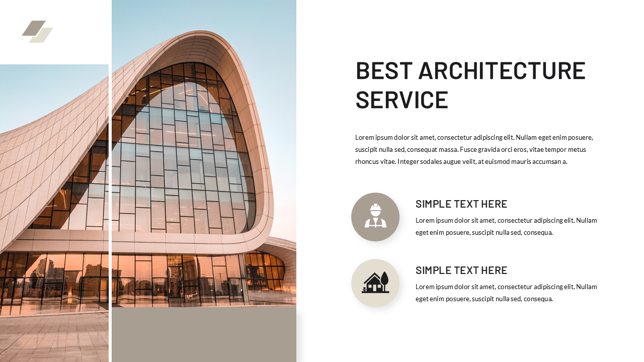 Architecture & Property Presentation Template, Presentation Templates