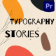 Abstract Typography Stories for Premiere Pro 