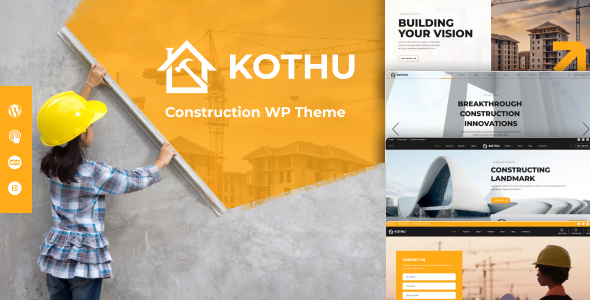 Kothu - Building & Construction WordPress Theme