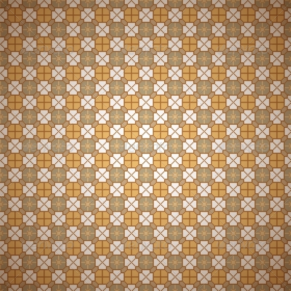 Seamless Colorful Retro Pattern Background - Patterns Decorative