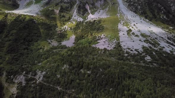 Landscape of Pralognan La Vanoise