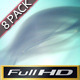 Waving Backdrop Loops - 8 Pack - VideoHive Item for Sale