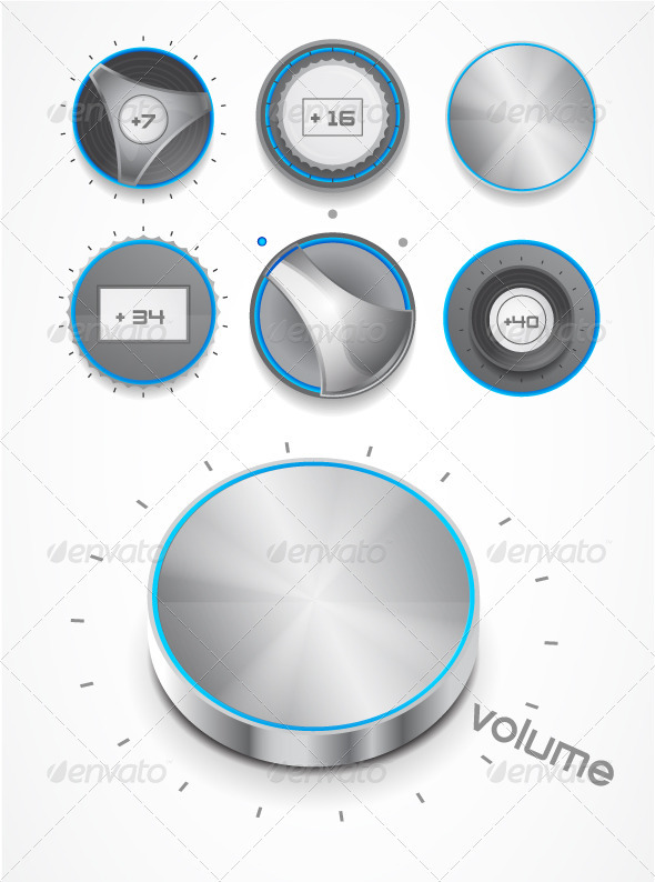 Volume knobs