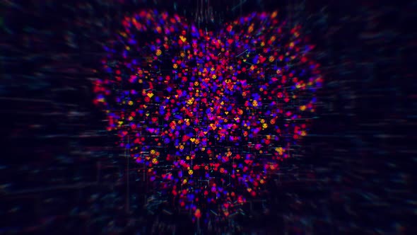 Emoticons Digital Heart Loop alt