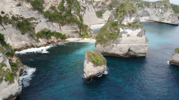 Diamond Beach in Nusa Penida, Indonesia